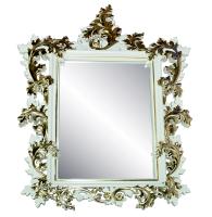 Классическое резное прямоугольное зеркало "Валентино"